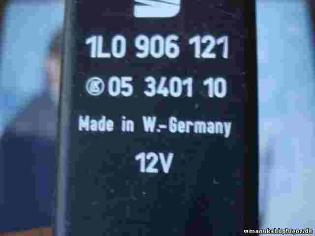 Umluft Relais VW Volkswagen Caddy Seat Inca 1L0906121 1L0 906 121 LK 05340110