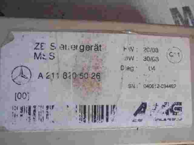 Steuergerät Alarm Mercedes-Benz W211 A2118205026 Q11 HW 20/03 SW 30/03 (04)