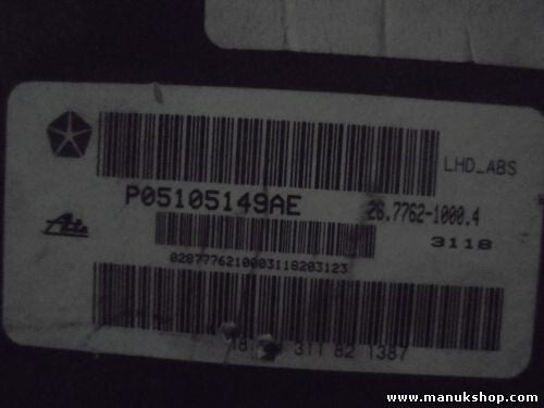 Bremskraftverstärker Jeep Patrio 2.4 Eco 4WD ED3 2008 P05105149AE 26776210004