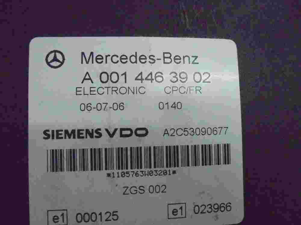 Elektronik Steuergerät Fahrregelung FRM Mercedes-Benz A0014463902 A2C53090677