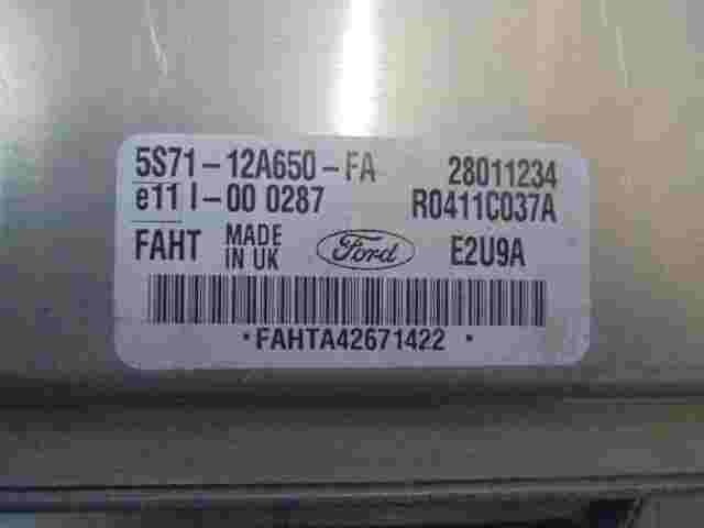 Motorsteuergerät Ford Mondeo 3 5S7112A650FA 28011234 R0411C037A FAHTA42671422