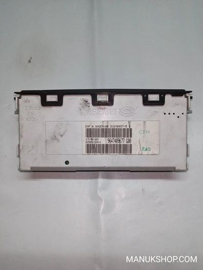 Bordcomputer Citroen Peugeot Pantalla 9647409677 G00 9647409677G00 216709375B