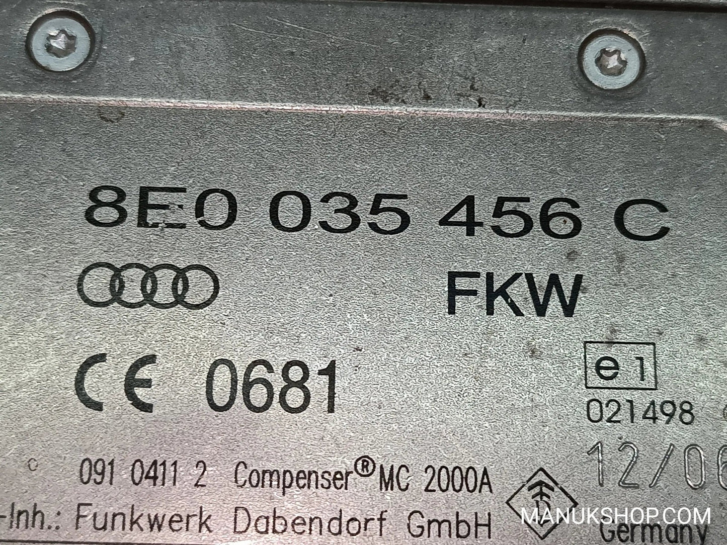 Antennenverstärker Audi A6 C6 8E0035456C 8E0 035 456 C