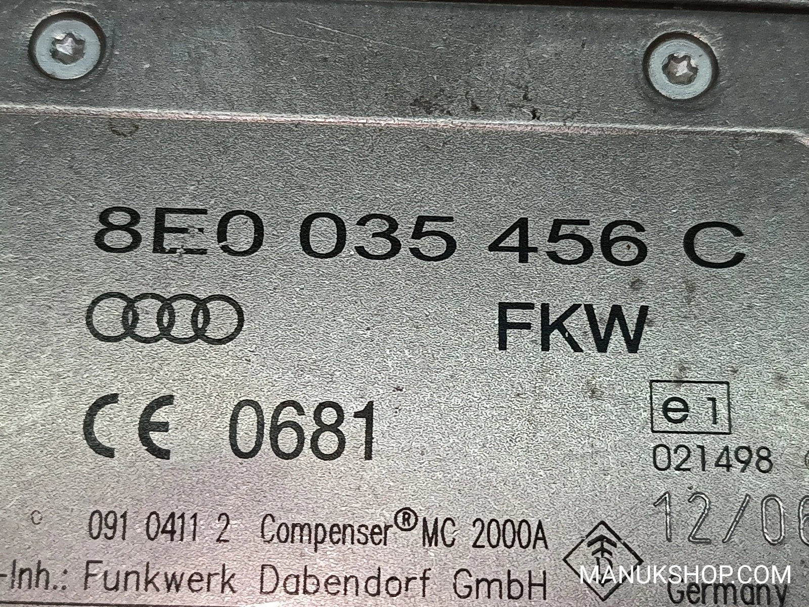 Antennenverstärker Audi A6 C6 8E0035456C 8E0 035 456 C