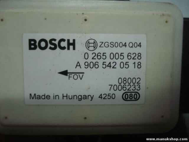 Drehratensensor ESP Mercedes-Benz Sprinter Vito VW ZGS004 A9065420518 0265005628