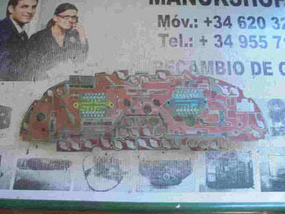 Diagramm des Tachometers Peugeot 406 SAGEM 216166450B 21616645-0 B