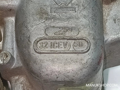 Drosselklappe Fiat 128 147 Spacio Uno Weber 32ICEV58 32 ICEV 58