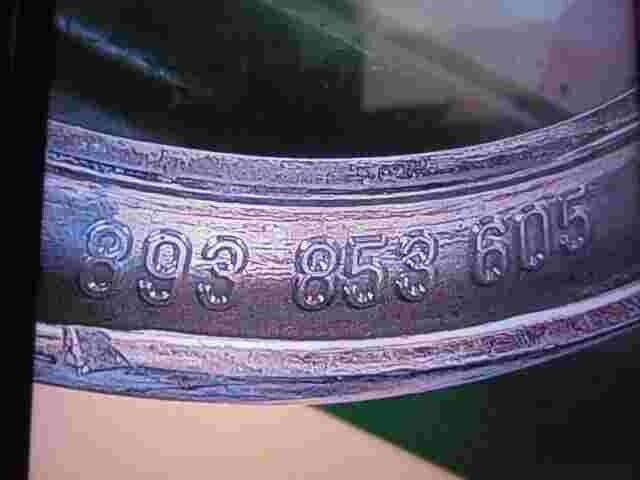 Emblem Logo hinten Audi 100 893853605 893 853 605 26 cm