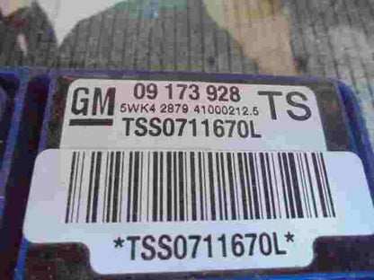 Airbagsensor Airbagsteuergerät  Opel Astra Vectra Omega Zafira A GM 5WK42879