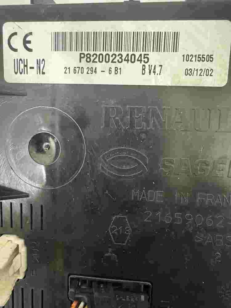 Sicherungskasten Renault Clio P8200234045 8200234045 SAGEM 216702946B1 21659062