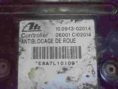 Steuergerät ABS Citroen Xantia Berlingo 06001CI02014 06001 CI02014 10094302014