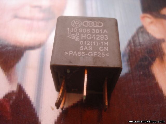 Relais VW Volkswagen Seat Skoda 1J0906381A 1J0 906 381A 1JO906381A Nr.109 HG4293