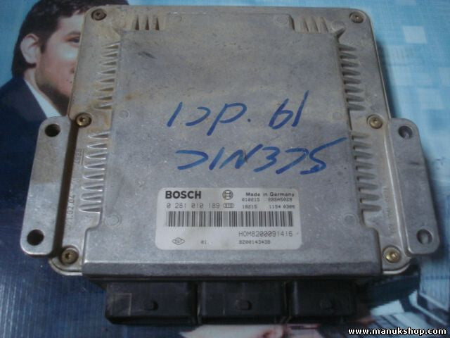 Motorsteuergerät Renault Megane 0281010189 HOM8200091416 8200091416 8200143438