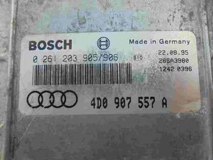 Motorsteuergerät Audi A8 4D0907557A 4DO907557A BOSCH 0261203905/906