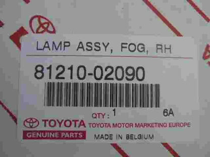 Nebelscheinwerfer vorne Rechts Toyota Corolla E12 Verso 8121002090 81210-02090