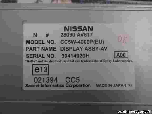 Bordcomputer Nissan Primera 28090AV617 28090 AV617 CC5W4000P CC5W-4000P
