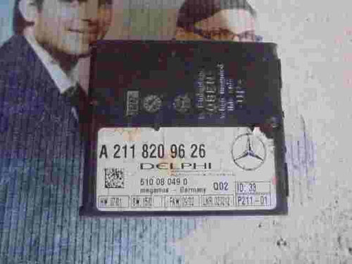 Steuergerät Alarm Mercedes W211 A2118209626 Q02 DELPHI 510080490 HW 07/01