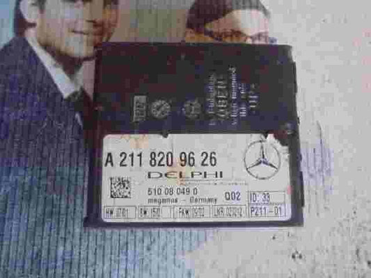 Steuergerät Alarm Mercedes W211 A2118209626 Q02 DELPHI 510080490 HW 07/01