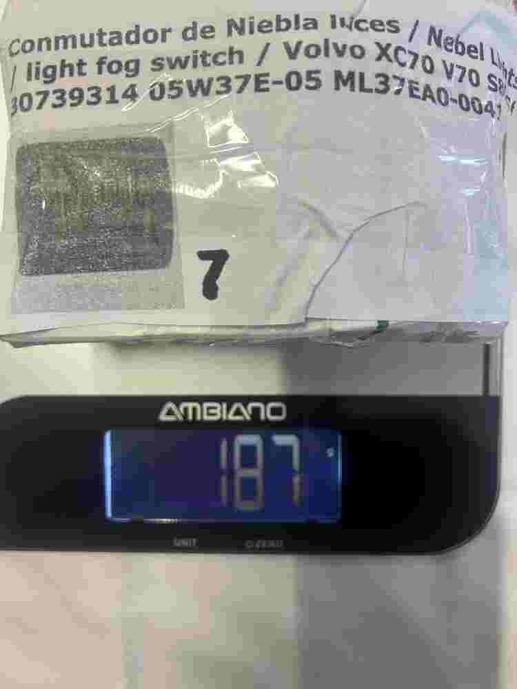 Nebel Lichtschalter Volvo XC70 V70 S80 S60 30739314 05W37E-05 ML37EA0-0041