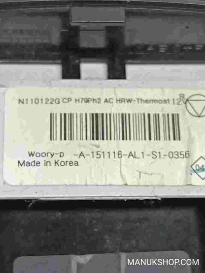 Klimabedienteil Dacia Duster N110122G CP H79Ph2 AC HRW A151116AL1S10356