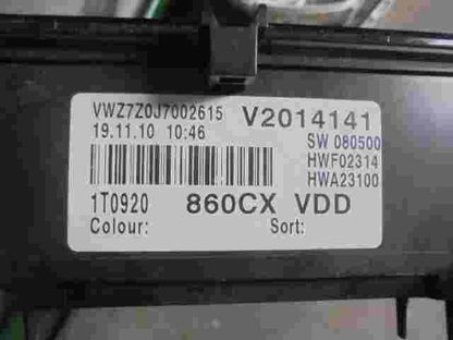 Tachoscheiben Touran Caddy 1T0920860CX 1T0920860CX001 1TO920860CX VDO V2014141