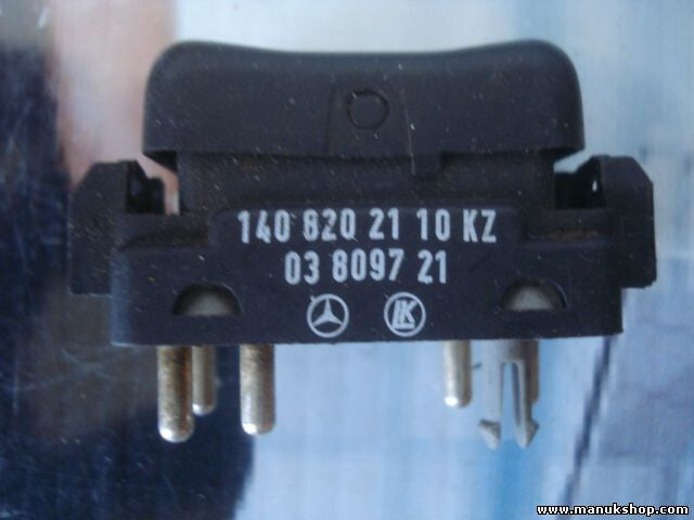 Fensterheber schalter Mercedes-Benz W140 400SE 1408202110KZ LK 03809721