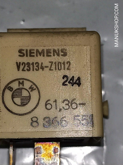 Glühkerzen Relais BMW R1100GS 8 E31 Siemens 8366551 61.36-8 366 551 V23134Z1012