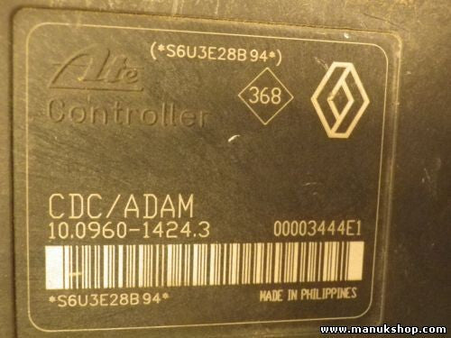 ABS Steuergerät Renault Laguna Espace CDC/ADAM ATE 10096014243 00003444E1