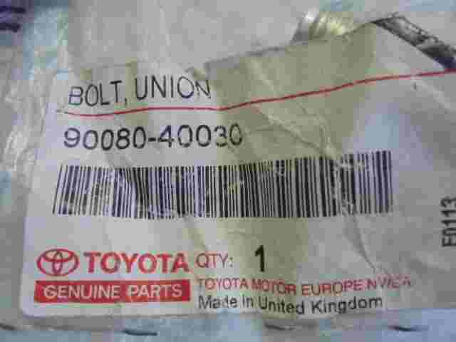 Bolt Union  Toyota Mark II 9008040030 90080-40030