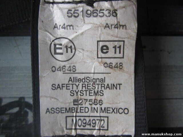 Sicherheitsgurt Gurt Jeep Grand Cherokee Laredo ZJ 55196536 M094972 04068 0648