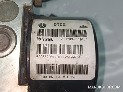 ABS Hydraulikblock Chrysler P04721090AC 25020611914 00009389C000 25092643613