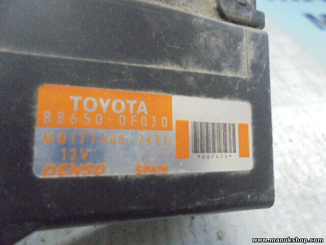 Elektronische Steuereinheit Klimaanlage Toyota Corolla MB1773007471 886500F030