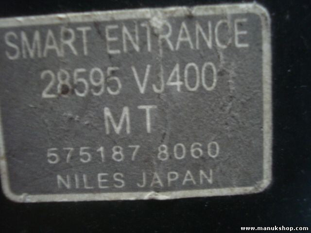 Steuergerät Smart-Eingang Nissan Navara PickUp 2001 2.5 28595VJ400 5751878060