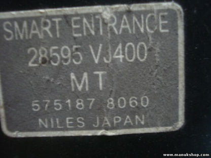 Steuergerät Smart-Eingang Nissan Navara PickUp 2001 2.5 28595VJ400 5751878060