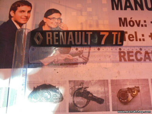 Emblem Logo RENAULT 7 TL 7702101375 04876