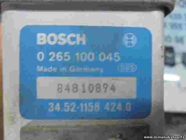 Steuergerät ABS BMW E34 E32 345211584240 34.52-1158 424.0 BOSCH 0265100045