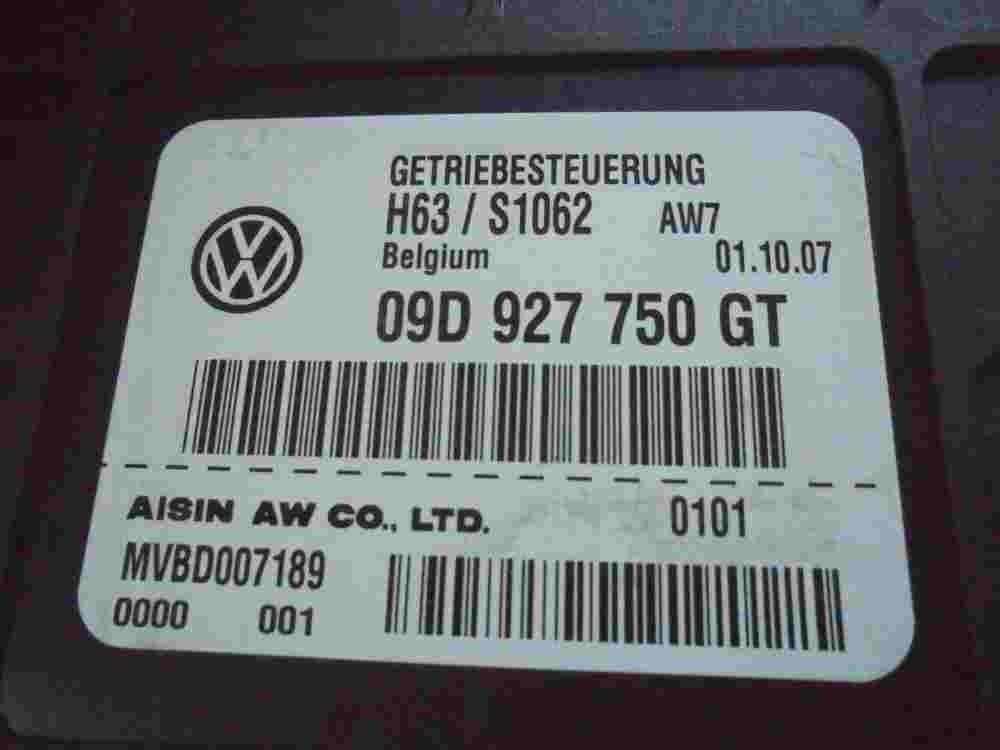 Getriebesteuerung Porsche Cayenne Año 2008 3.6 Gasolina 09D927750GT MVBD007189