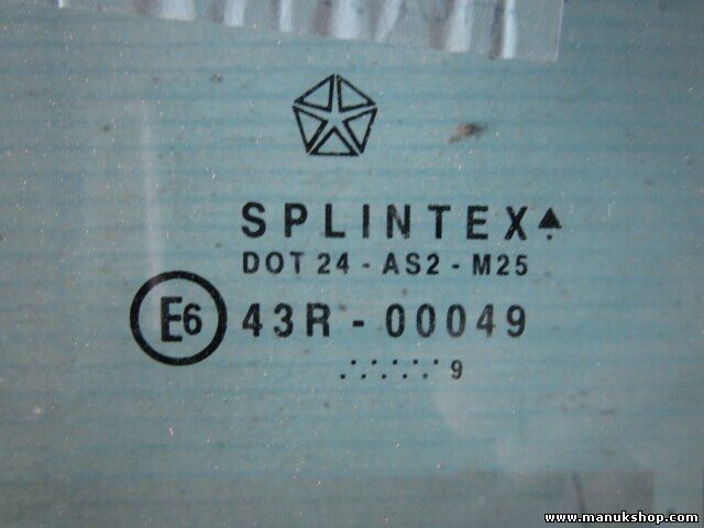 Türscheibe Seitenscheibe hinten rechts Jeep Grand Cherokee II Laredo 43R00049