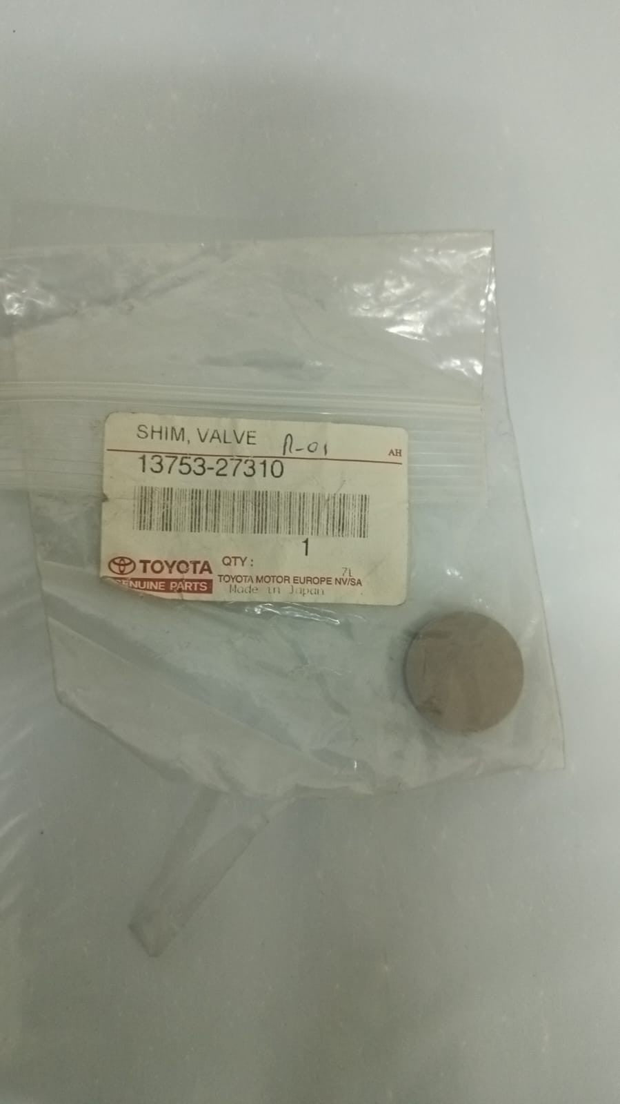 Shim Valve  Toyota Lexus Corolla Avensis 1375327310 13753-27310