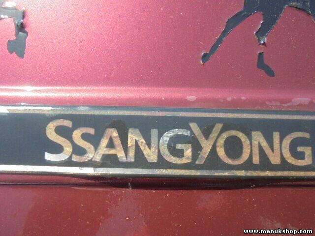 Heckklappe Kofferraumklappe SsangYong Musso Korando K4) Family 2.5 D 1988 - 1997