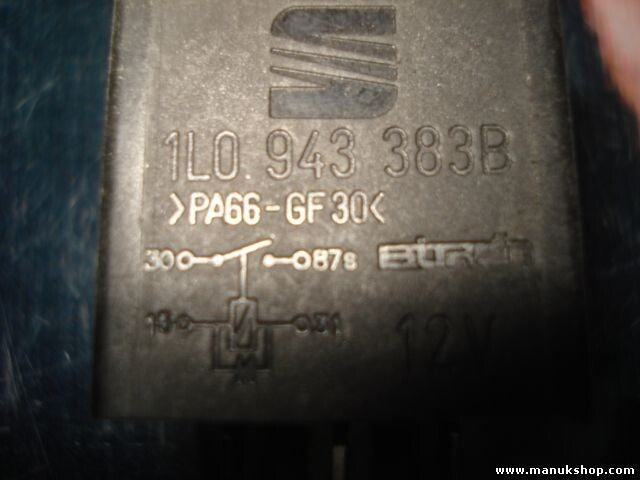 Steuerrelais Seat 160 1L0943383B 1L0 943 383B 1LO943383B Nr.160