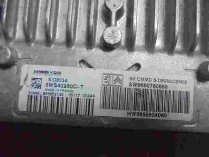 Motorsteuergerät   Citroen C5 SW9660780680 9660780680 HW9655534080 5WS40260C-T