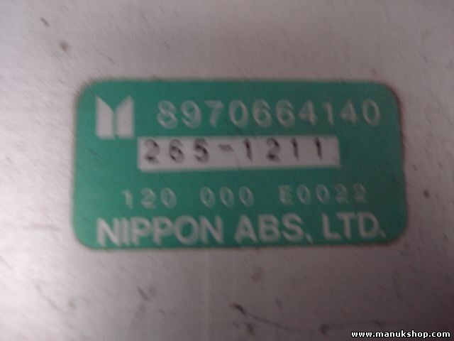 Steuergerät Opel Monterey A 3.1TD Bj. 91-98 Isuzu Trooper 8970664140 120000E0022