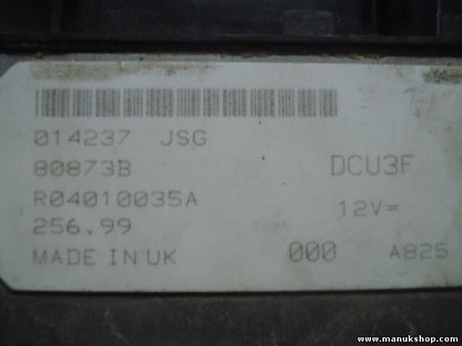 Motorsteuergerät Fiat Punto 1.9 JTD REF 12V 46760545 DCU3F.001 R04010035A