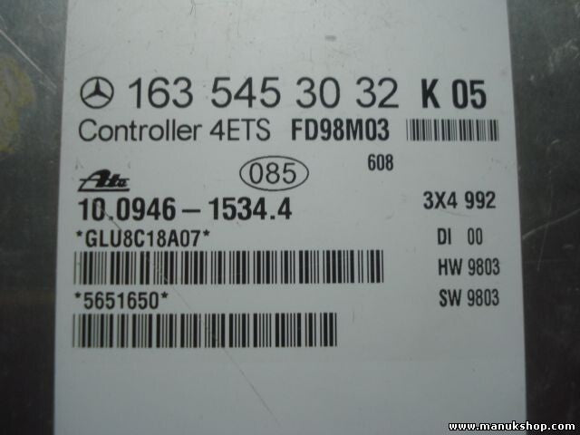 Getriebesteuerung Mercedes-Benz ML W163 1635453032 K05 4ETS ATE 10094615344