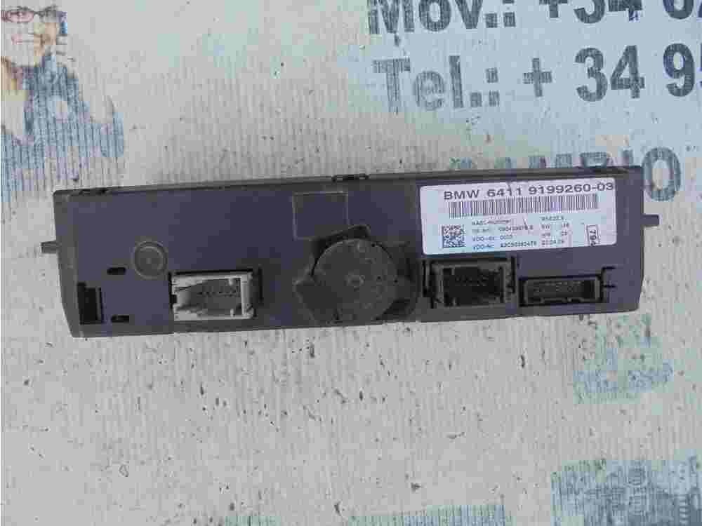 Klimabedienteil BMW 3 E90 E91 6411919926003  A2C53362478 VDO idx.0002