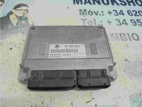 Motorsteuergerät Skoda Fabia 3PA SJ4A Benzin Simos 047906033C SIEMENS 5WP4419907