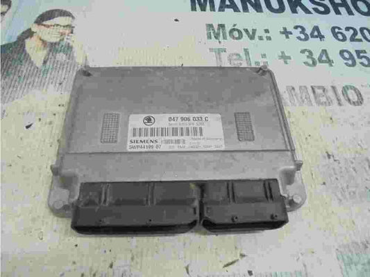 Motorsteuergerät Skoda Fabia 3PA SJ4A Benzin Simos 047906033C SIEMENS 5WP4419907