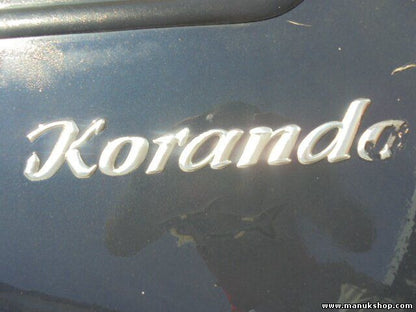 Heckklappe Kofferraumklappe  SsangYong Korando (KJ) Daewoo