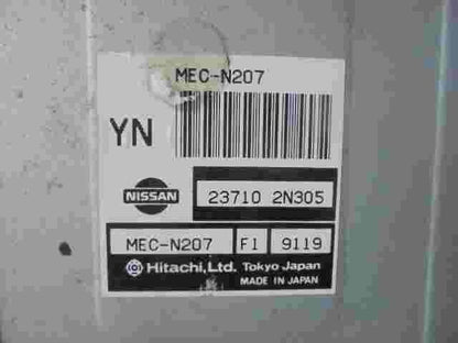 Motorsteuergerät  Nissan Almera 237102N305 (YN) 23710 2N305 HITACHI MECN207